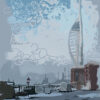 Spinnaker Tower, Portsmouth UK by artist Nic Cowper
