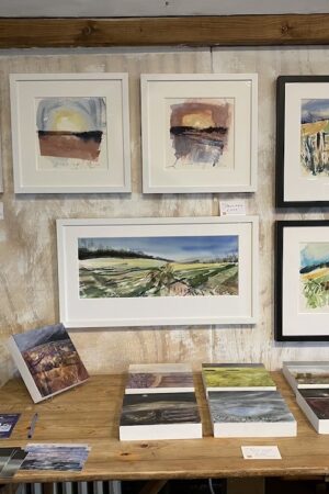 Original rising sun triptych