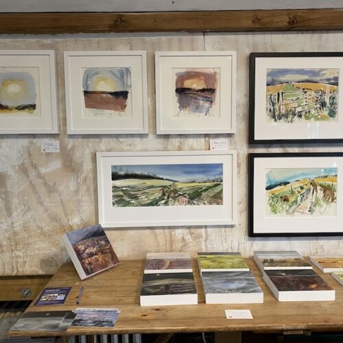 Original rising sun triptych