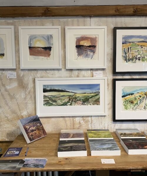 Original rising sun triptych