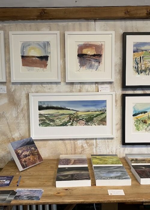 Original rising sun triptych