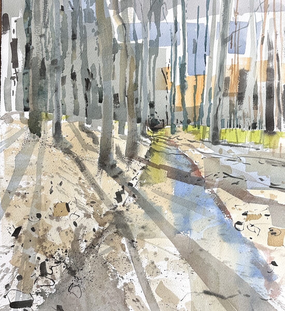 Walk in woods -- sold